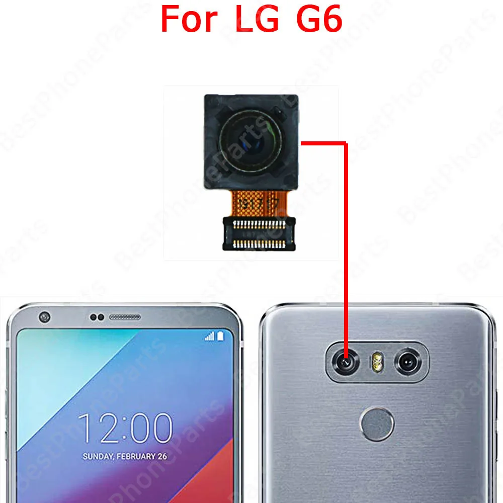 Большая камера для селфи LG G4 G5 G6 G7 G8 G8S G8X ThinQ сменный модуль камеры заднего вида
