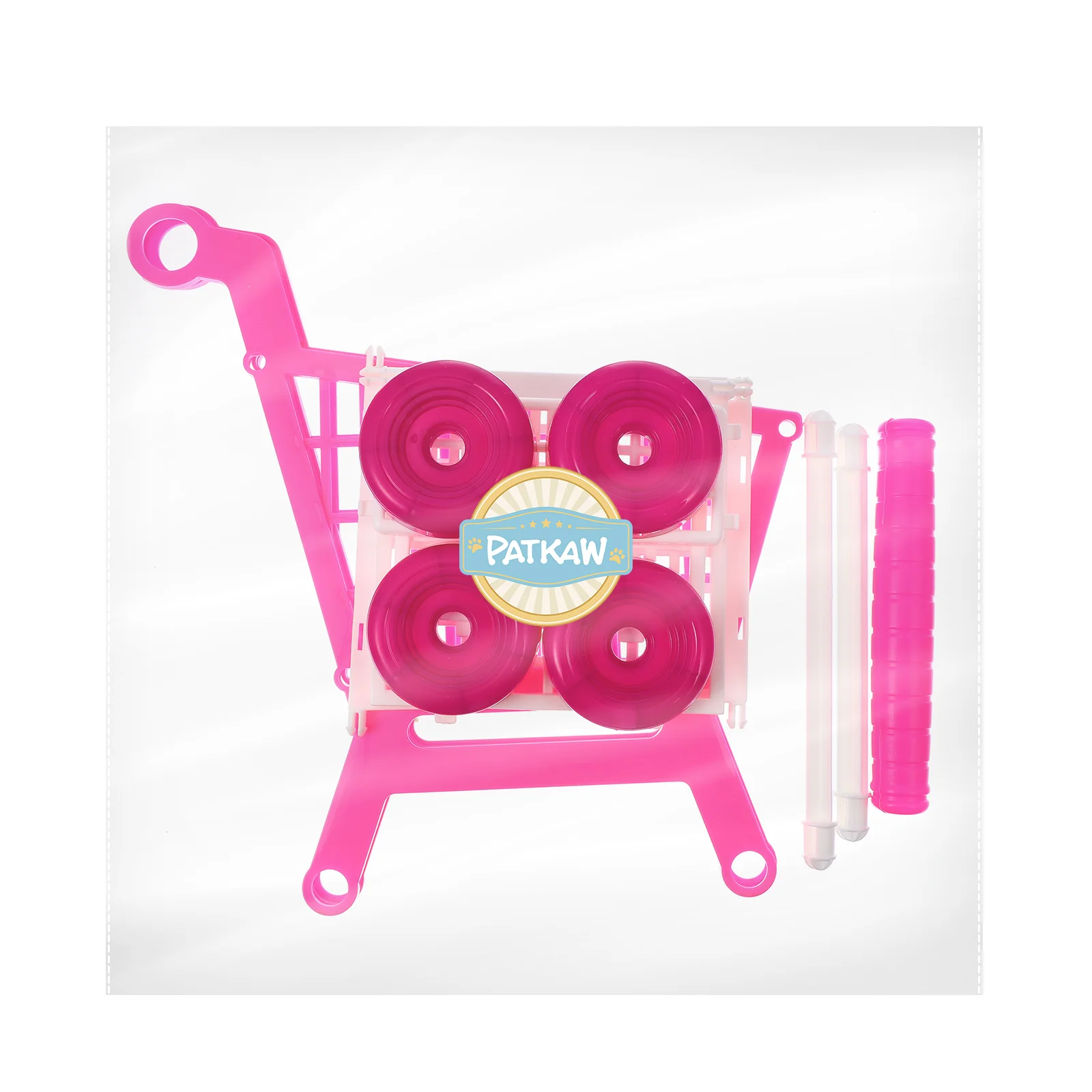 Моделирующая корзина для покупок игрушка продукты детский пластиковый