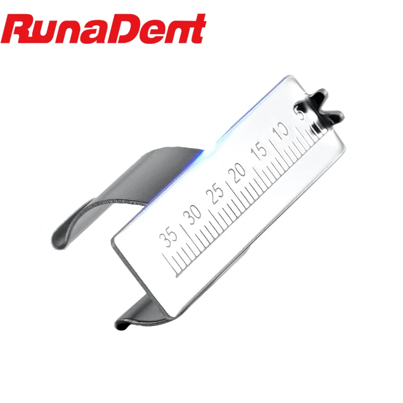 

Dental Endodontic Stainless Steel Dentistry Ring Ruler Root Canal Measuring for Dentist Tools