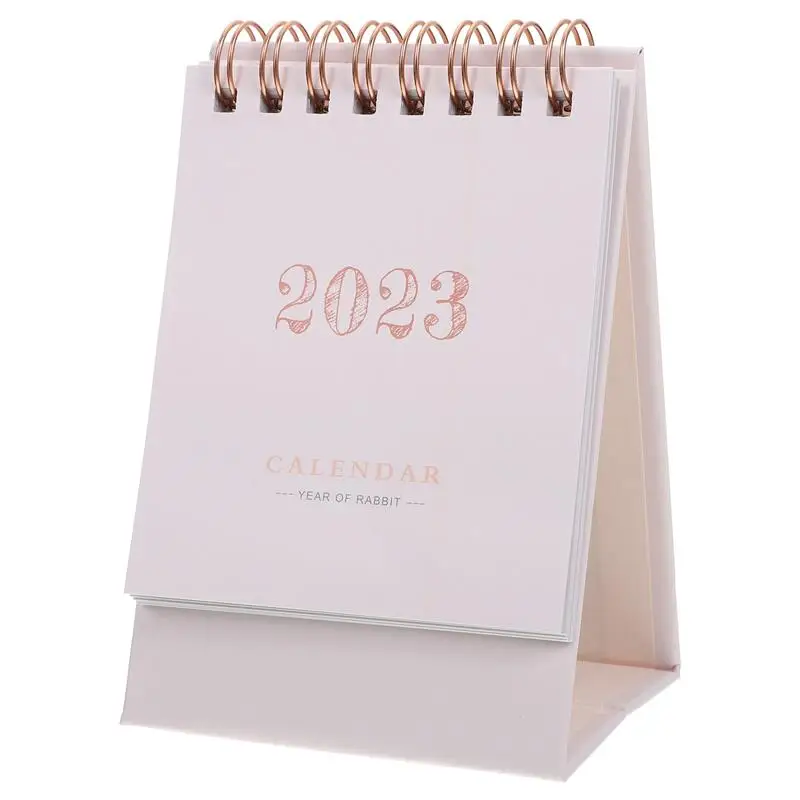 

Household Standing Calendar Convenient Desk Calendar Desktop Table Calendar