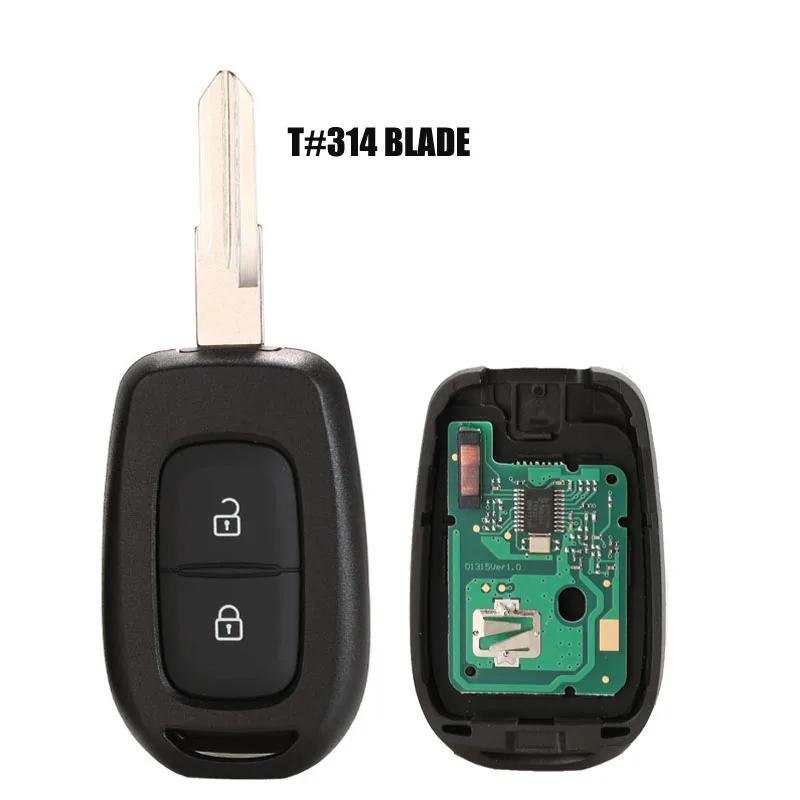 

Jingyuqin 10ps дистанционный ключ от автомобиля 433 МГц для Renault Sandero Dacia Logan Lodgy Dokker Duster с чипом PCF7961M HITAG AES Blade