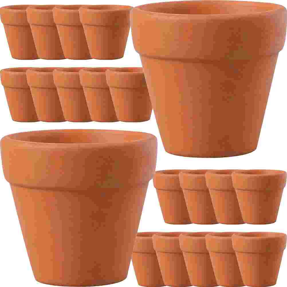 

20 Pcs Pots Outdoor Plants Terracotta Planters Small Clay Flower Pots Pottery Small Pots Ceramics Small Planter Pots