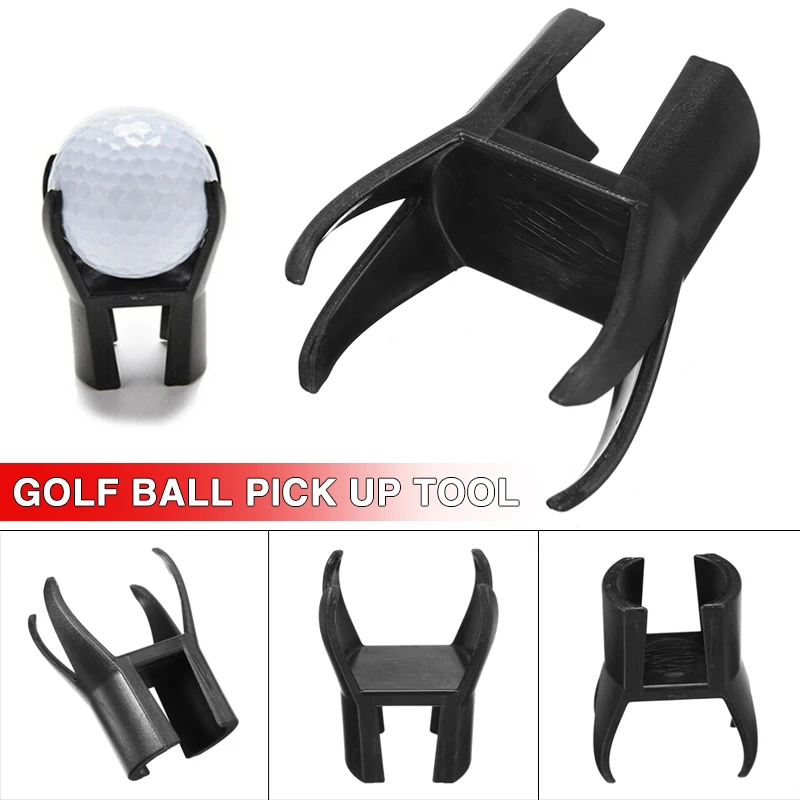 

1pc Golf Ball Pick Up Tool ABS Plastic Durable Golf Ball Retriever For Putter Mini 4 Claws Grabber Sucker Golf Accessories