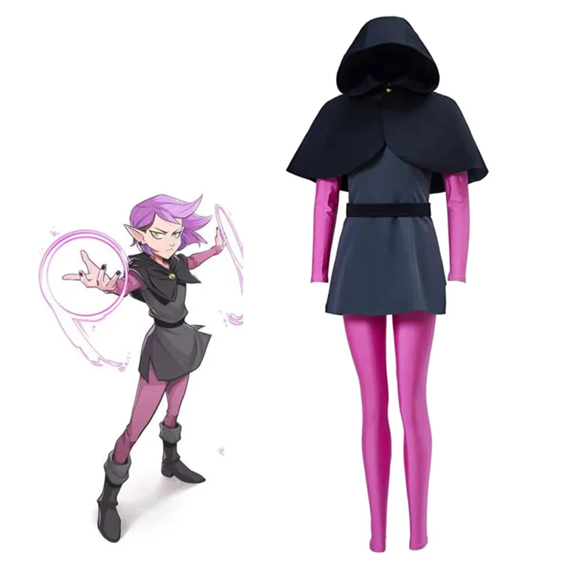 Костюм для косплея эдалин клаторне Сова костюм с красной юбкой костюм-униформа