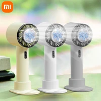 xiaomi portable handheld fan semiconductor refrigeration air conditioner fan 2200mah mini usb rechargeable hand fans for outdoor