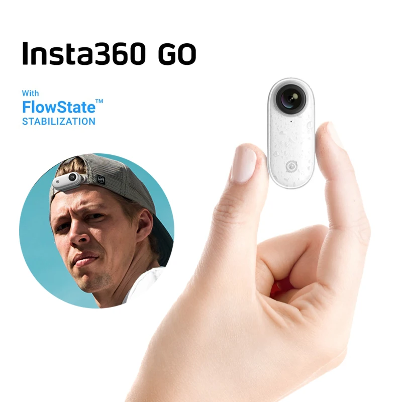 

Экшн-камера Insta360 GO 1080P спортивная стабилизированная камера с замедленной съемкой FlowState для видеорегистратора YouTube