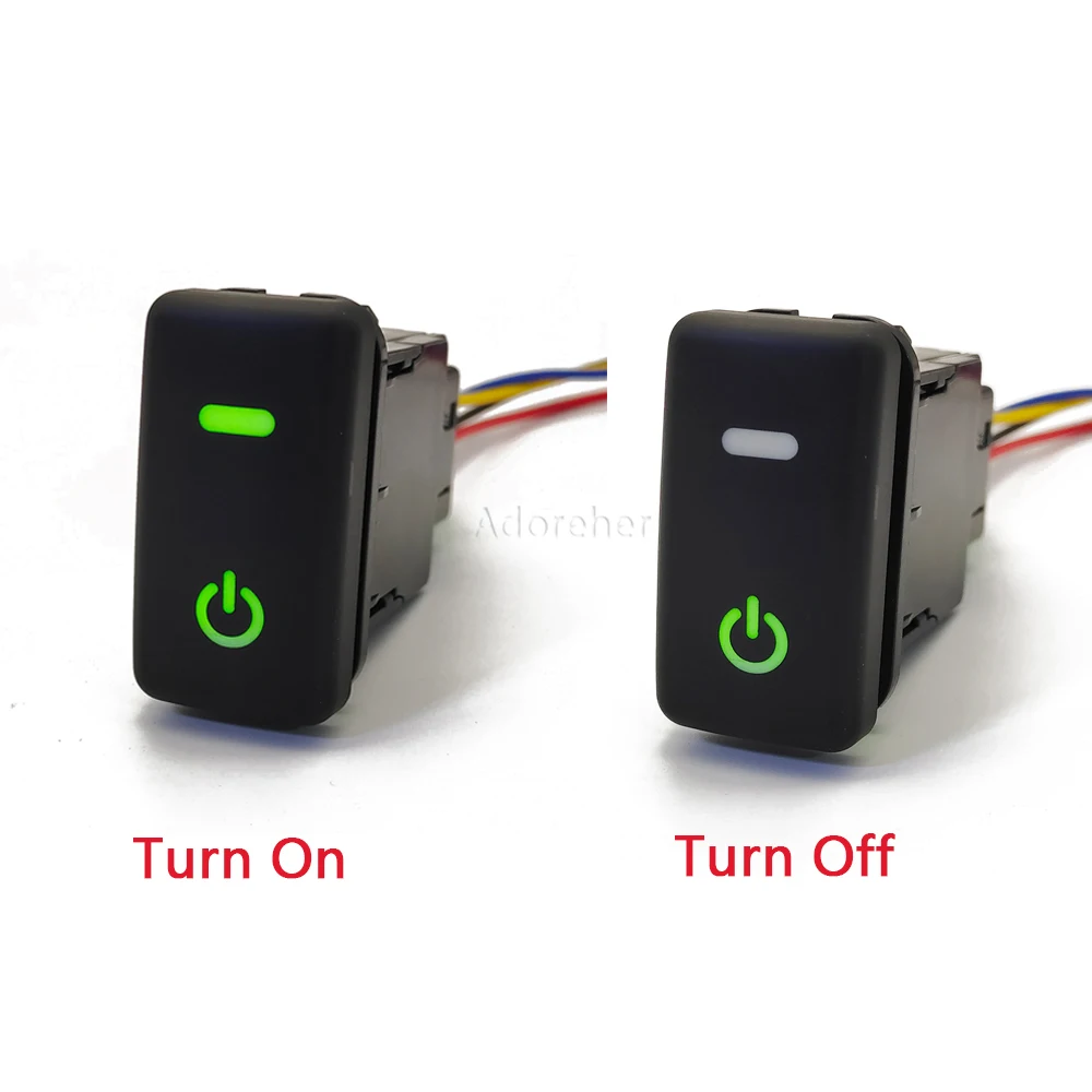 Автомобильная лампа DRL внешняя мощность ABS кнопка включения/выключения динамика