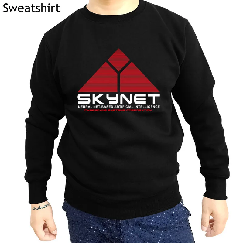 

SKYNET LOGO sweatshirt - Cyberdyne Sarah Terminator Systems John Research Connor Cool Casual pride hoodies Unisex