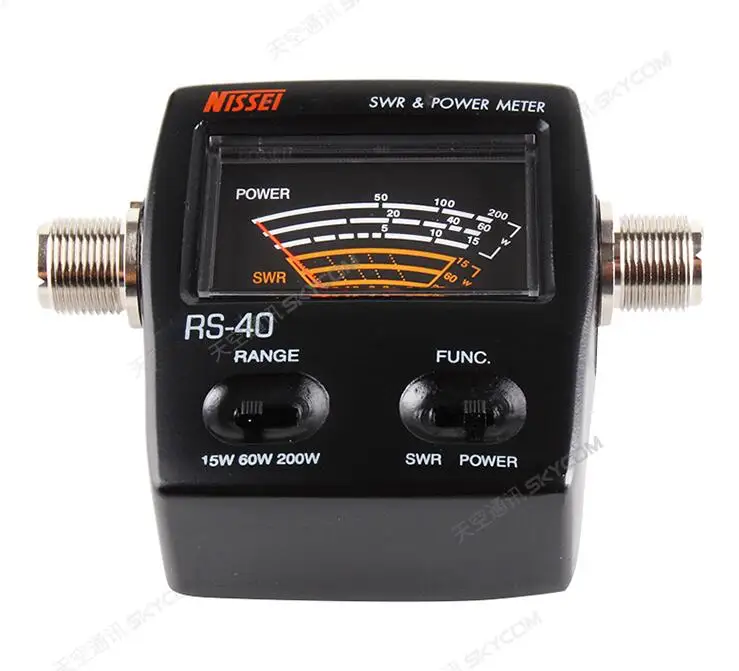 RS-40 SWR/Watt измеритель мощности NISSEI 125-525 МГц UHF/VHF двухдиапазонный для любительского