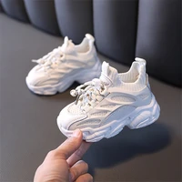 baby shoes toddler white sneakers for children boy basketball mesh breathable lightweight platform kids shoes for girl tennis
