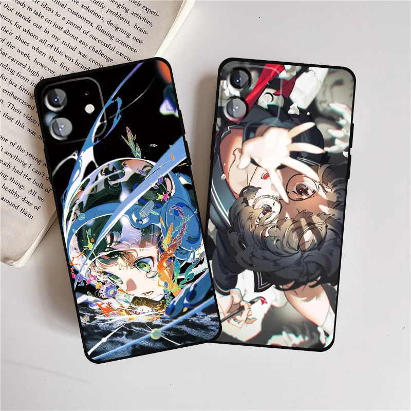 

Cute Cartoon Phone Case For iPhone 13 Pro Max 12 Mini 11 X XS XR 7 8 Plus SE 2020 6S 6 Soft Silicone Shockproof Cover Funda