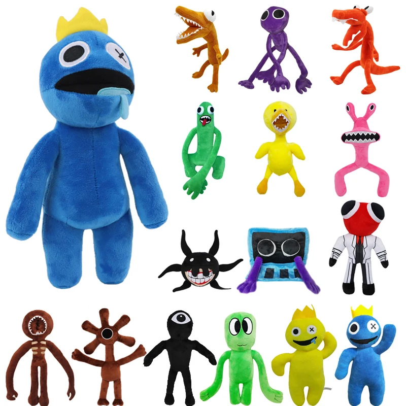 

Rainbow Friends Plush Toy Cartoon Game Character Doll Kawaii Blue Monster Soft Stuffed Animal Toys for Children Christmas Gifts