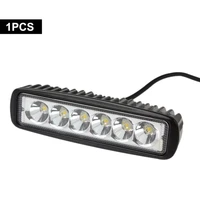 12pcs 6 led 12w car drl work lights spotlight universal offroad automobile truck driving fog spot lamp headlight light bar