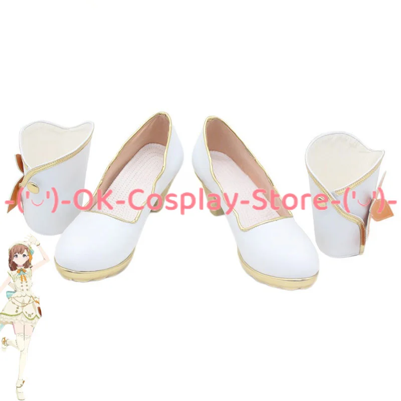 Ботинки для косплея Hanasato Minori реквизит искусственная кожа обувь Хэллоуина