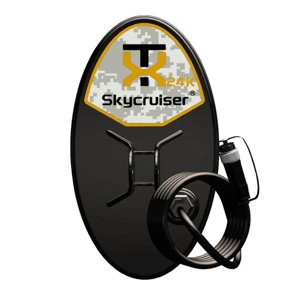 Фото Skycruiser 24K суперчувствительный детектор золота металлоискатель обнаружения золота металлоискатель сканирование заземления цельнометаллический диск 48 кГц IP68 №2