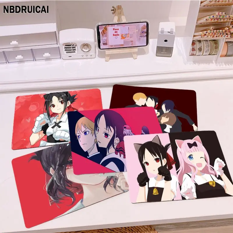 

Маленький Настольный коврик Kaguya Sama Love Is War, 25x29 см, студенческий коврик для мыши, компьютерный коврик для клавиатуры, игровой коврик, Настольн...
