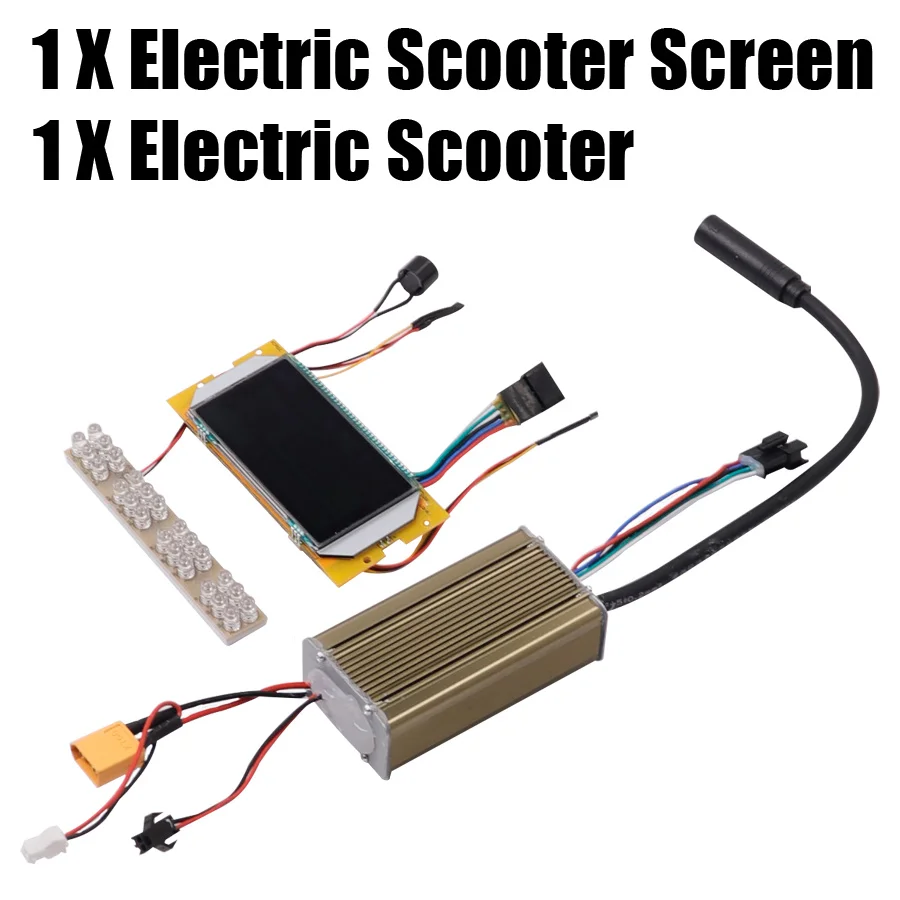 

Compatible for Kugoo S1 S2 S3 Skateboard Electric Scooter Display Screen and 36V Motherboard Controller Replacement Accessories