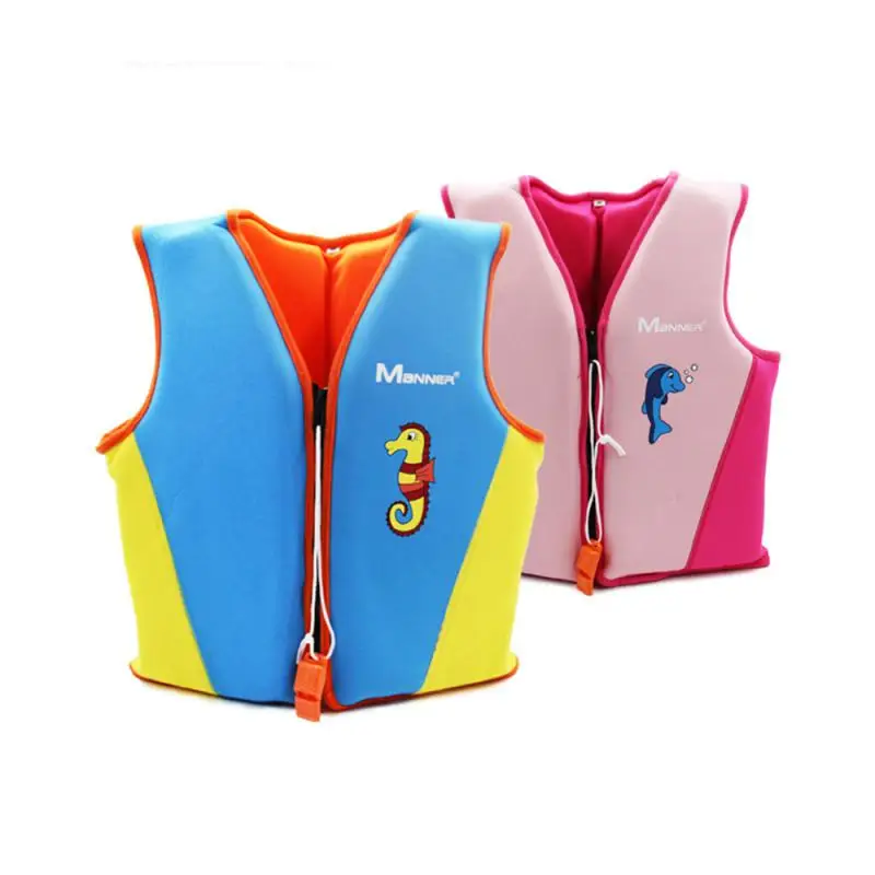 

Lifejacket For Children Safe Hot Neoprene Swimming Buoyancy Aid Pool High Buoyancy Comfortable Best-selling Pink Vest Reliable