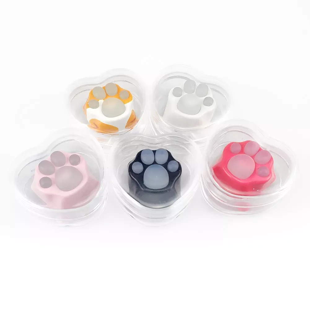 

Cap Games Backlit Cat Paw DIY Star Key Cap Mechanical Keyboards Keycaps for Mechanical Keyboards R4 Height Cherry MX Axis