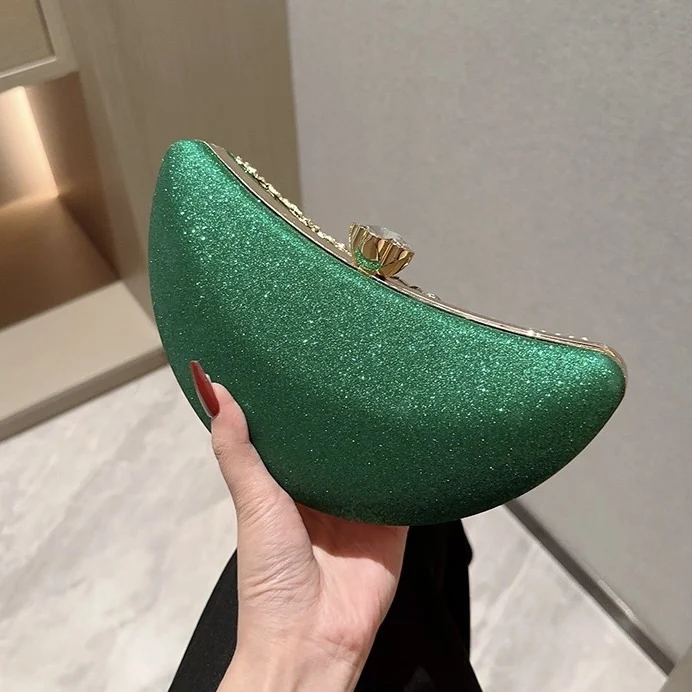 Блестящая и модная женская вечерняя Фотосумка с цветочной рукояткой