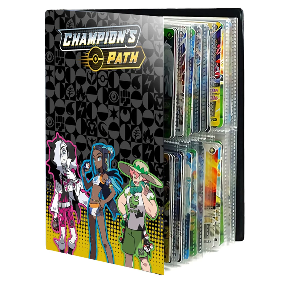 Альбом для карт с покемоном на 25-ю годовщину книга мультипликационным аниме 240