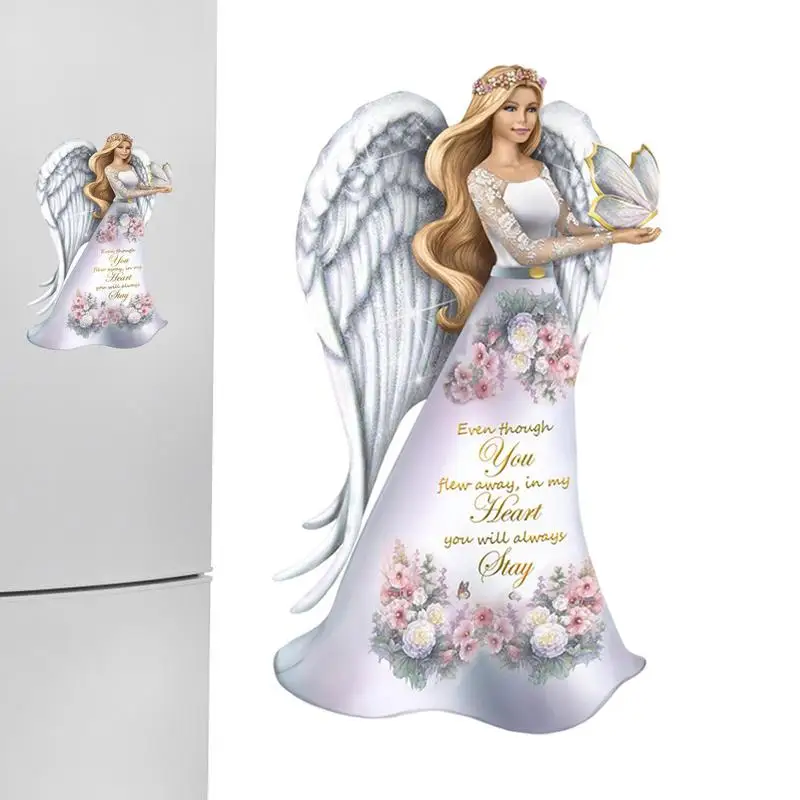 

Creative Christmas Window Stickers Angel Sticker Decorations For Home Christmas Wall Sticker Kids Room New Year Shop Sticker