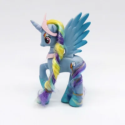 Фигурки героев аниме принцесса Луна единорог яблоко Джек пинки радуга лошадь 14