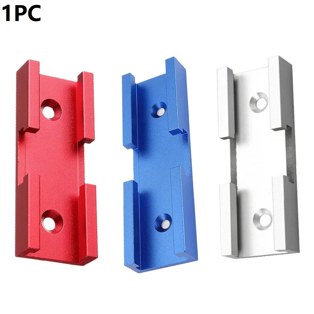 

Woodworking Universal Chute Cross Track Connector T-Track Intersection Aluminum T-slot Miter Track Jig T Screw Fixture Slot