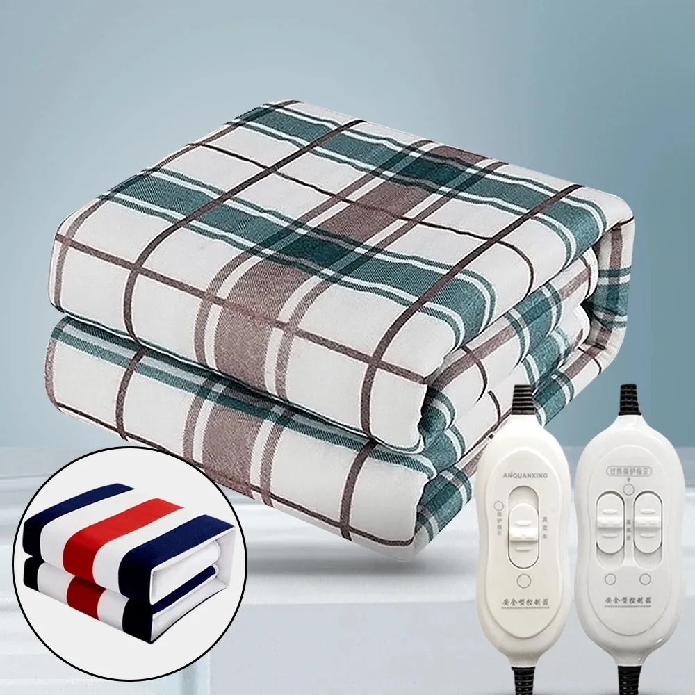 

Electric Blanket Thicker Heater Double Body Warmer 150*180cm Heated Blanket Thermostat Electric Heating Blanket Electric Heating