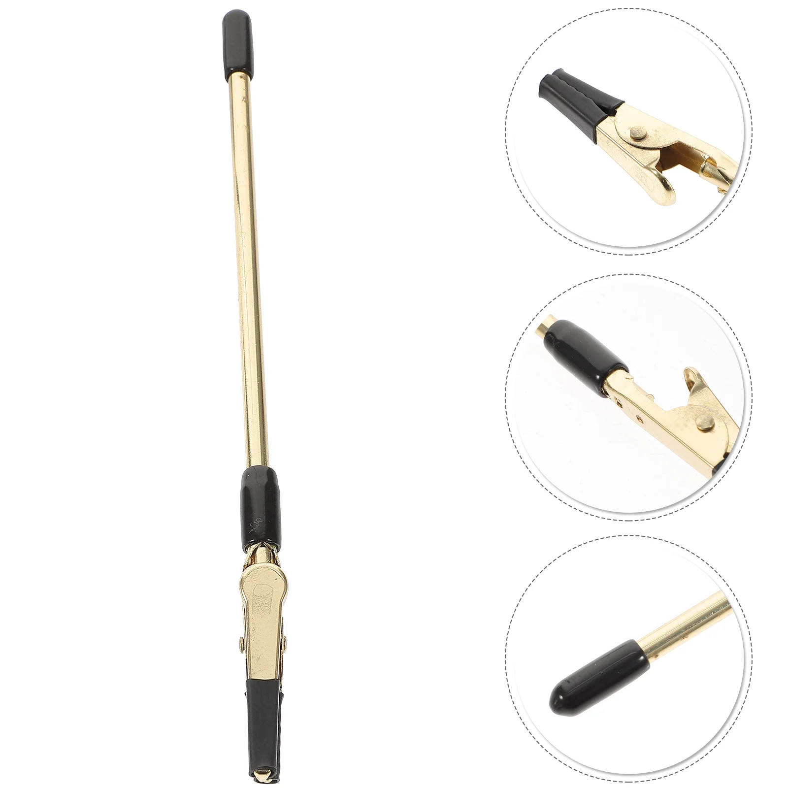 

2pcs Metal Convenient Memo Holder Bracelet Helper Tool Jewelry Clasp Helper Desktop Memo Clip