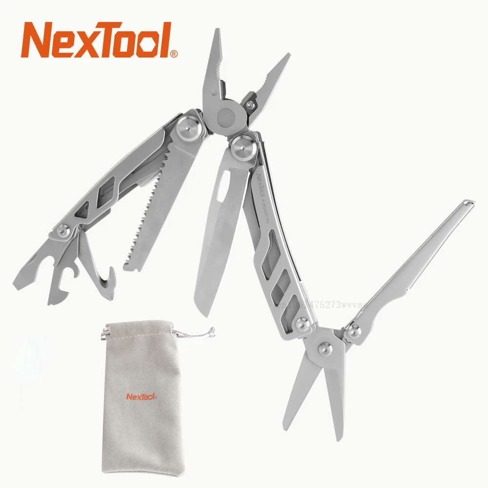 

Youpin Nextool Flagship Pro EDC Survival Tools 16 In 1 Folding Knives Pocket Knife Multifunctional Plier Scissors Multitools