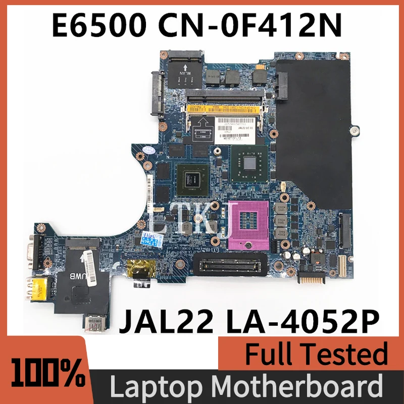 

CN-0F412N 0F412N F412N High Quality Mainboard For DELL Latitude E6500 Laptop Motherboard JAL22 LA-4052P PM45 100% Full Tested OK