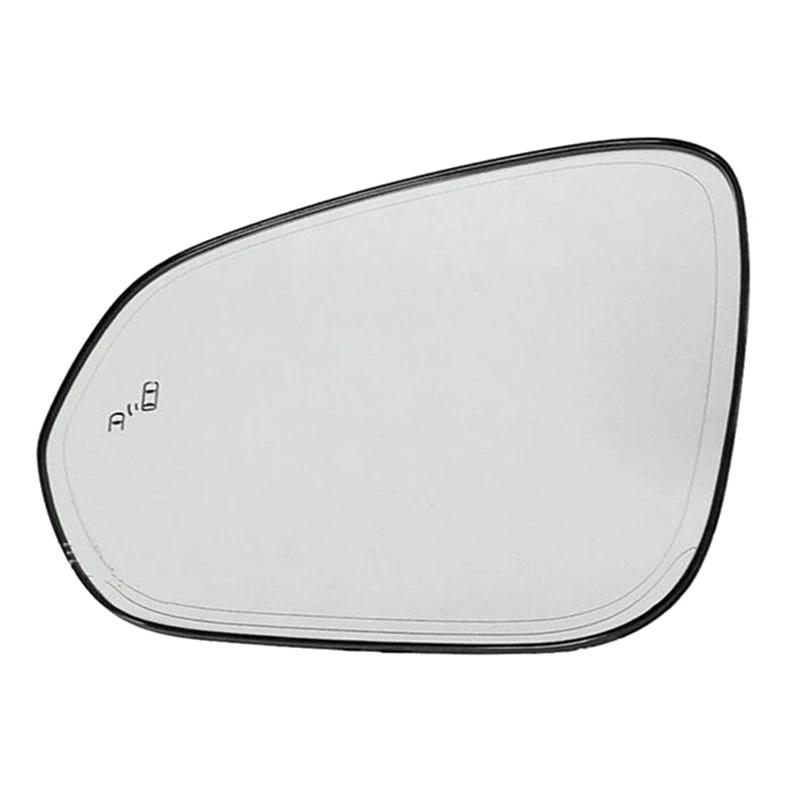 

Door Wing Side Mirror Glass Heated Blind Spot Warning With Backing Plate For Lexus RX 16-20 NX 15-20