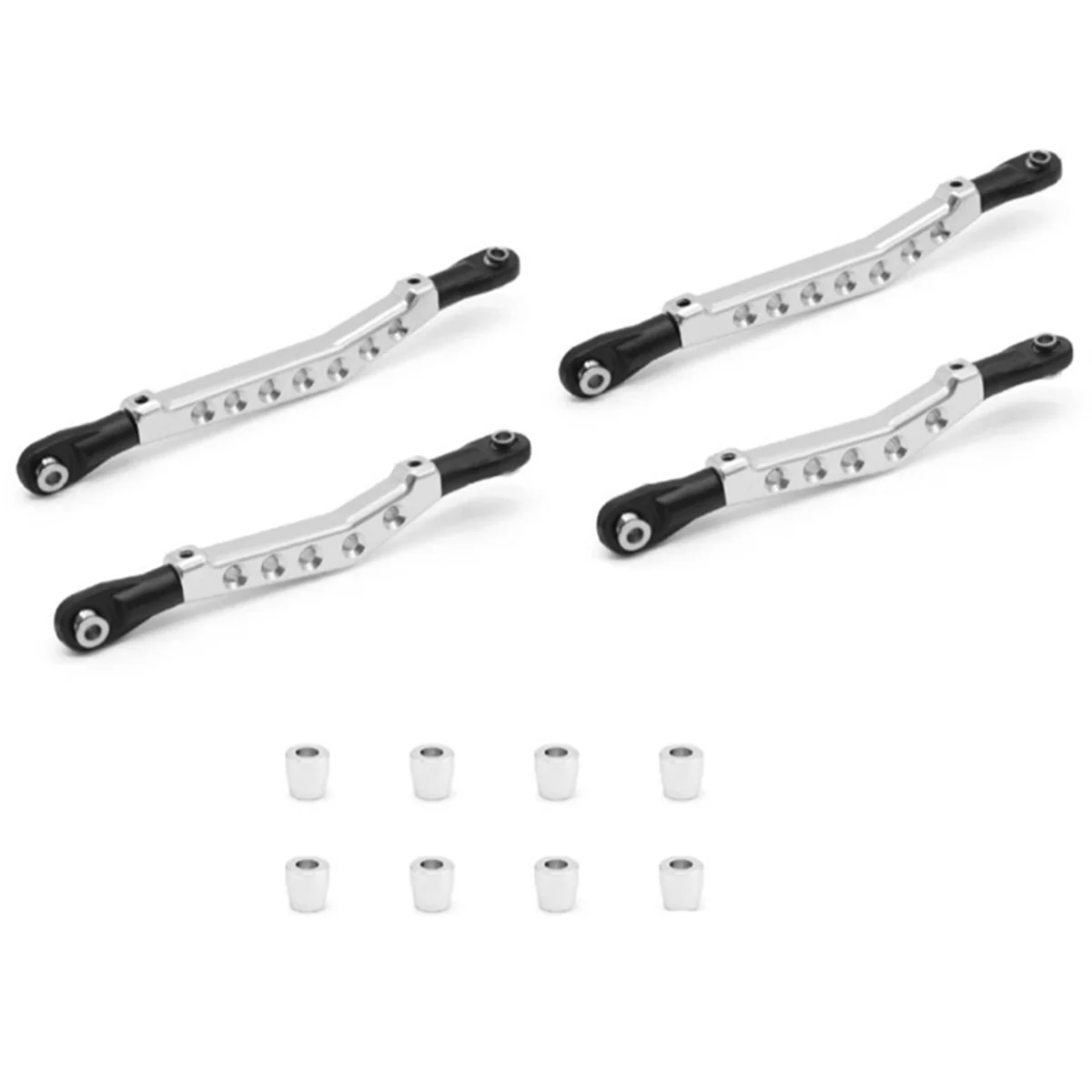 

Suitable for 1/10 Tamiya CR01 Front and Rear Metal Lower Gains Upgrade Parts, Toy Car Accessories