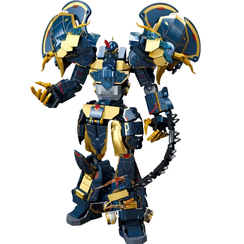 В наличии мифический зверь Xuanwu Mecha робот обучающая сборная игрушка Детский