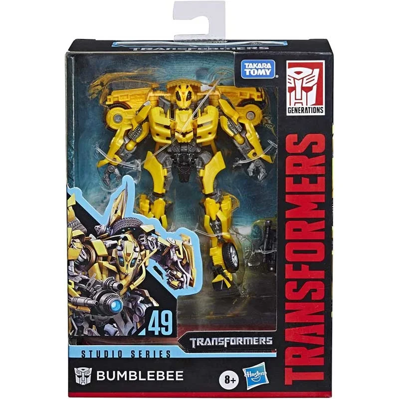 

Transformers Toys Studio Series SS49 Deluxe Class Movie 1 Bumblebee Action Figure Kids toys
