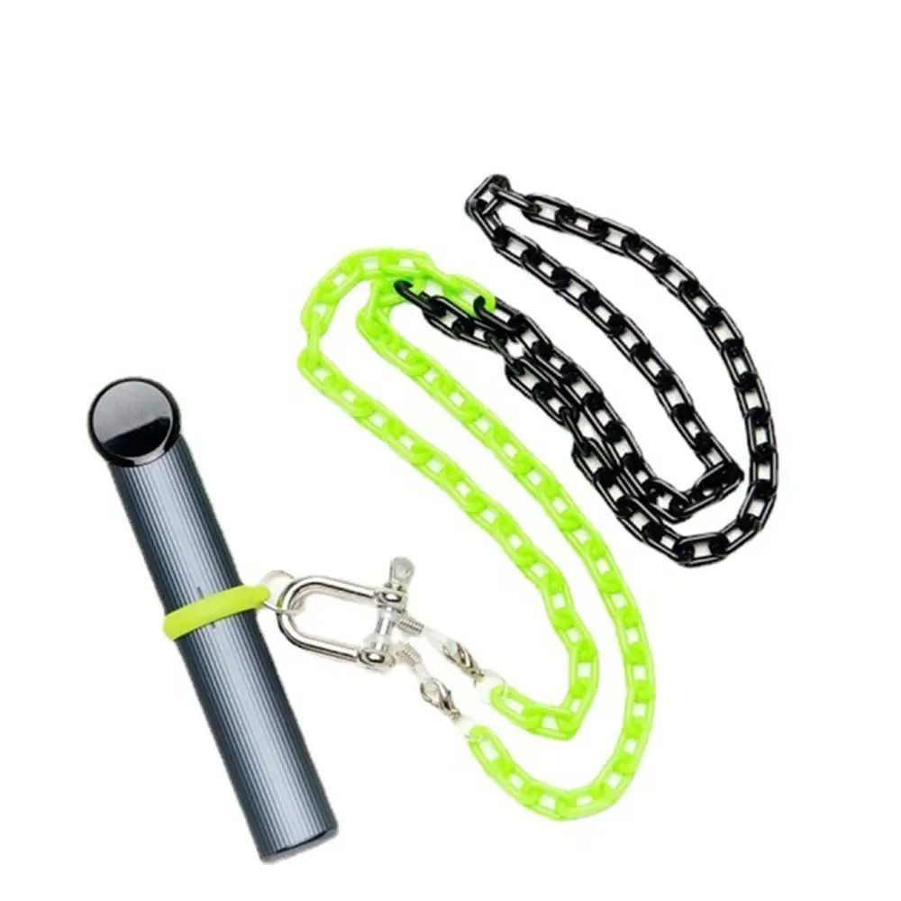 

Hip hop Flexible Silicone hanging ring Color Anti-lost Chain Acrylic Chain Necklace Chain Lanyard