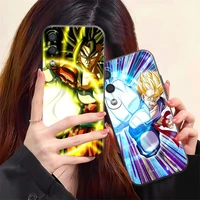 japanese cartoon anime dragon ball phone case for samsung galaxy a01 a02 a10 a10s a20 a22 4g 4g 5g a31 liquid silicon back
