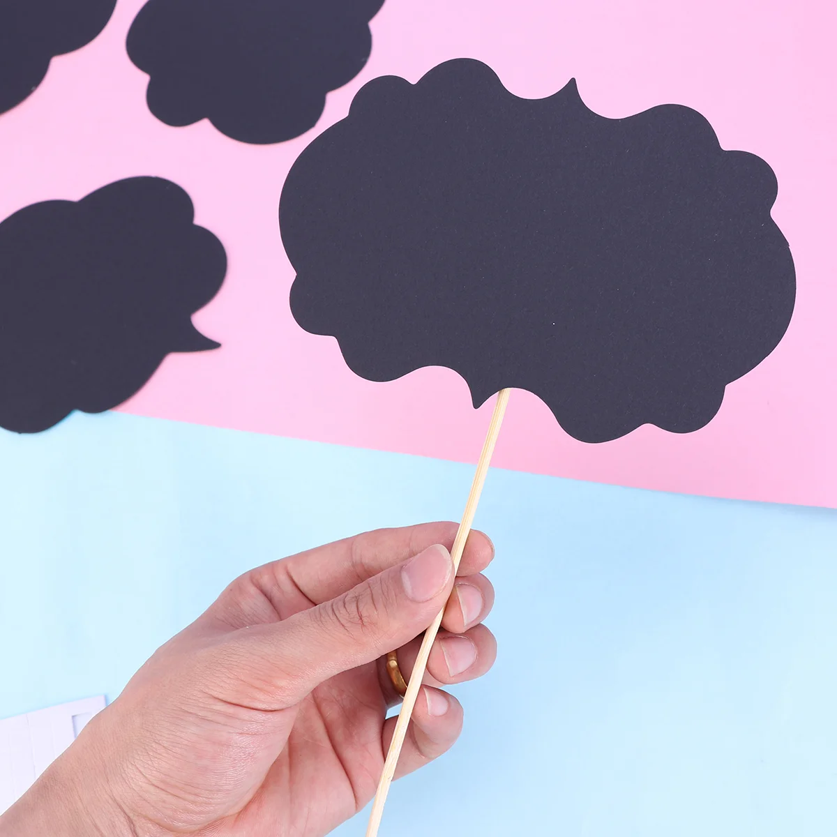

20pcs Selfie Photo Props Writing Chalkboards Message Signs DIY Party Props for Engagement Party Wedding