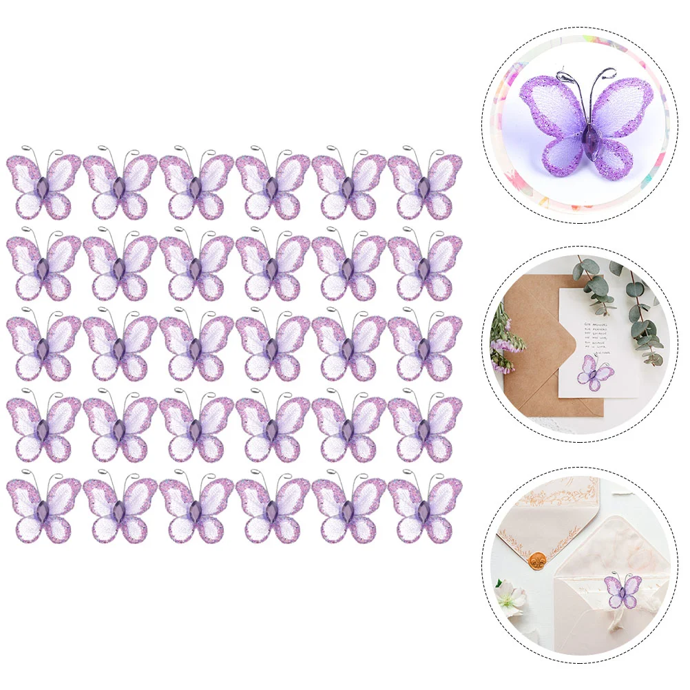 

60pcs Decorative Wedding Decor Wall Decor Butterflies Decor Wedding Party Decoration