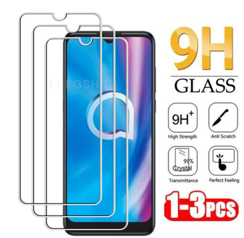 Закаленное стекло для Alcatel 1 1S (2021) 1A1B 1SE 1SP 3L 3X (2020) 1S 5024D 2019 5033D, Защитная пленка для экрана