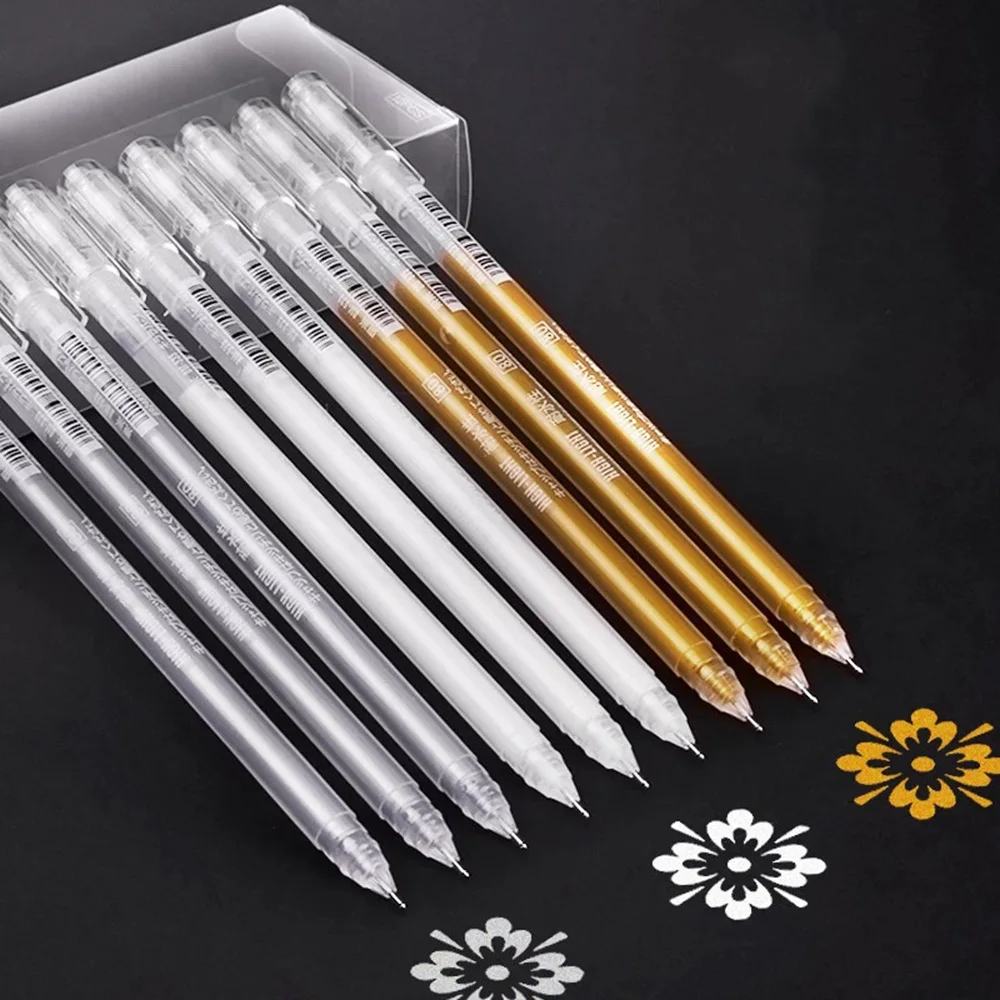 Sketch Markers Pens White Paint Gel Pen For Art Marker Manga