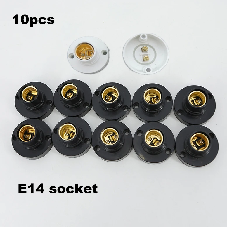 

Держатели ламп E14, 10 шт.