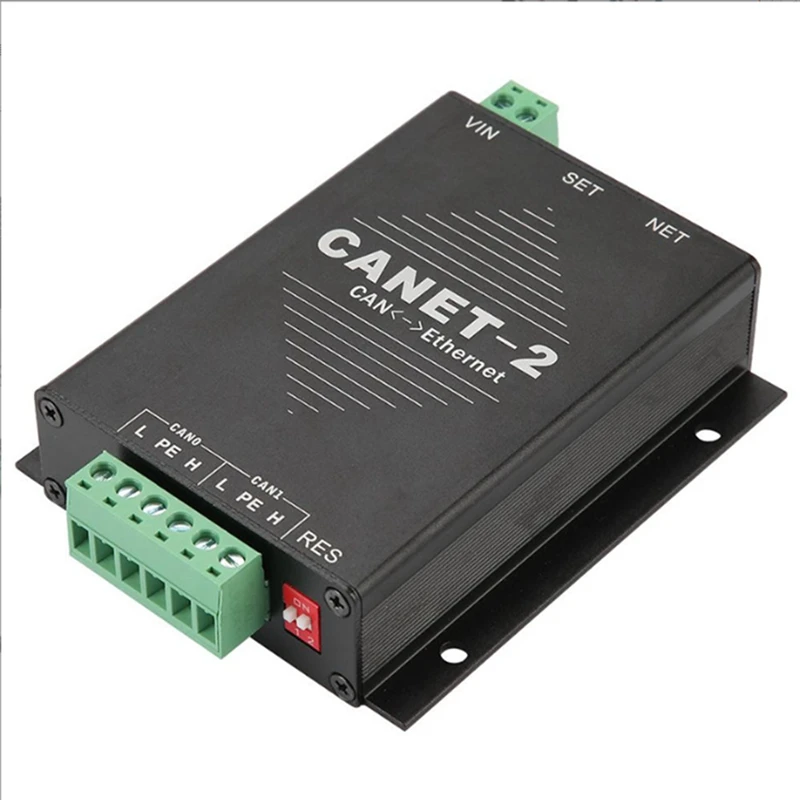 Анализатор Ethernet-CAN Bus CANET-200T поддерживает 2 новых модуля Cantest CANET-2