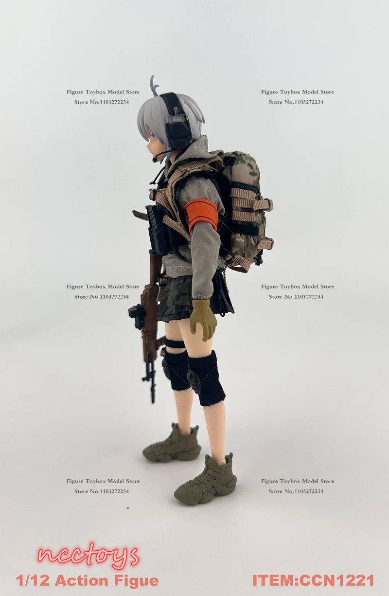 NCCTOYS CCN1221 масштаб 1/12 мобильный костюм для девочек камуфляжный рюкзак аксессуар