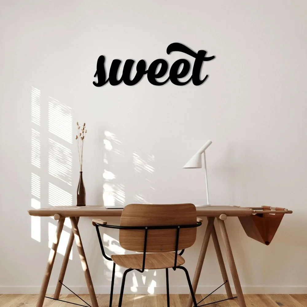 Очаровательная Металлическая Наклейка На Стену С Десертом Милый Акцент Для