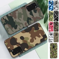 camouflage pattern camo military army phone case for samsung s10 21 20 9 8 plus lite s20 ultra 7edge