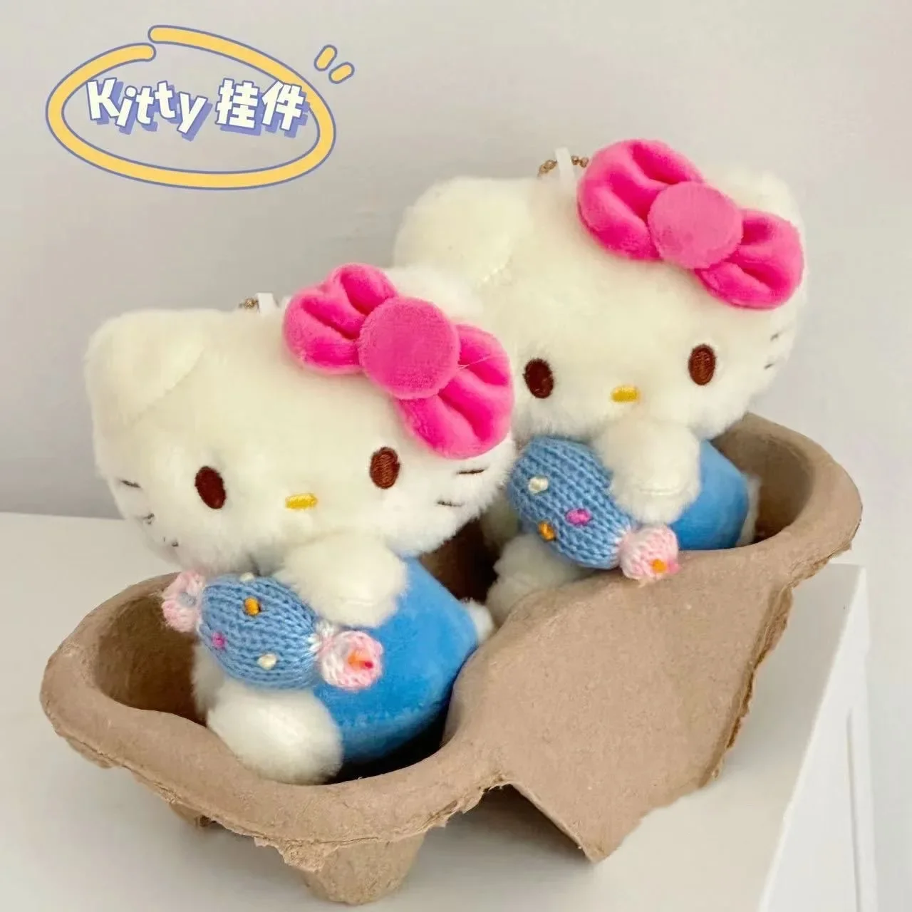 Милый Sanrio конфеты Hello Kitty кулон мультфильм пушистая кукла супер милая школьная