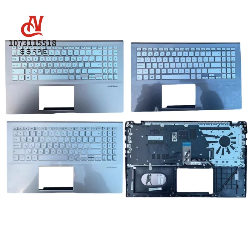 Новая русская американская клавиатура для Asus Vivobook S15 S5500 S5500F S532FA S532 S532F подставка
