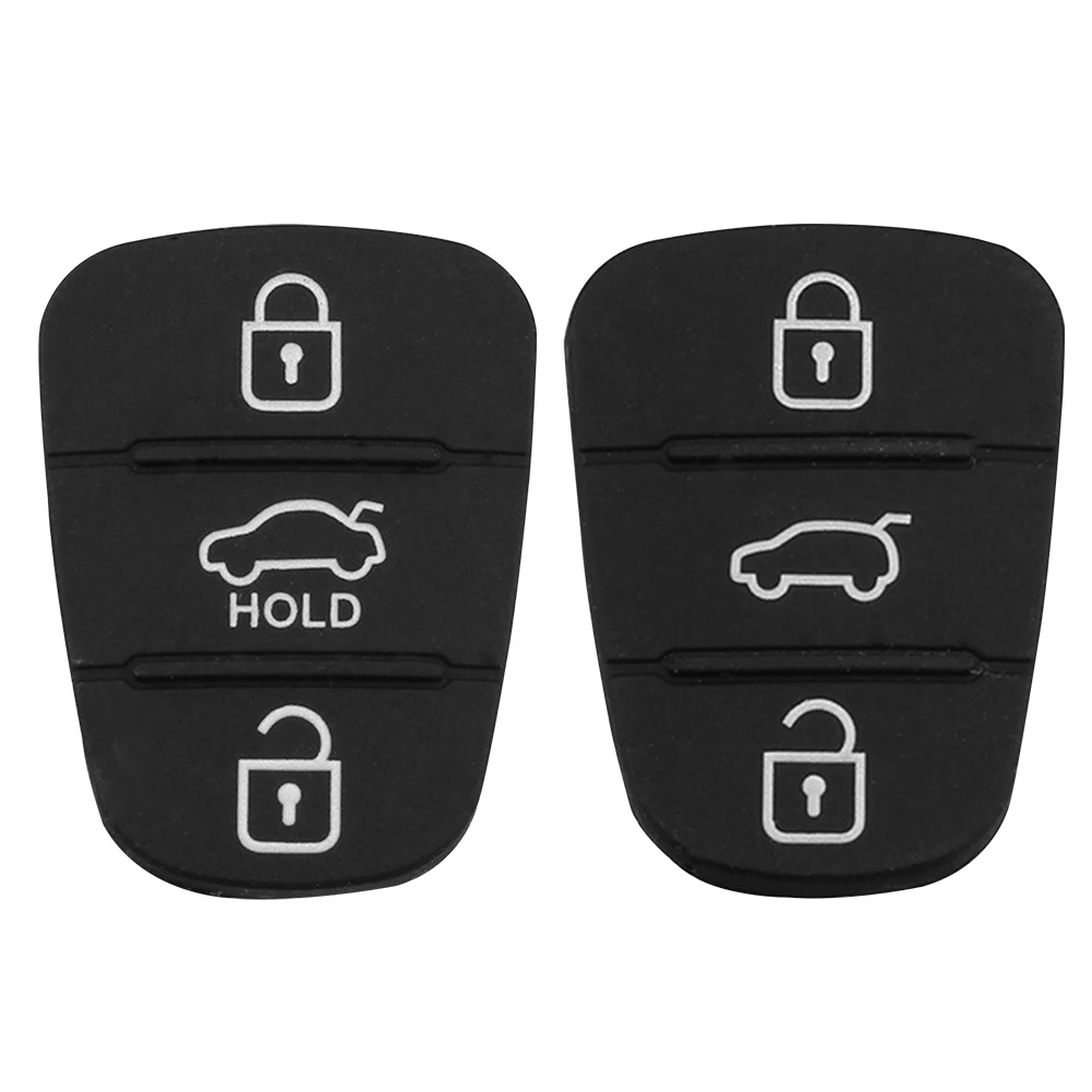 

Replacement 3 Buttons Rubber Pad for Hyundai Kia Flip Remote Car Key Shell For Hyundai For Kia
